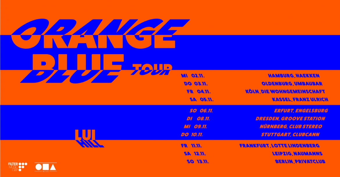 LUI HILL – ORANGE BLUE TOUR 2022