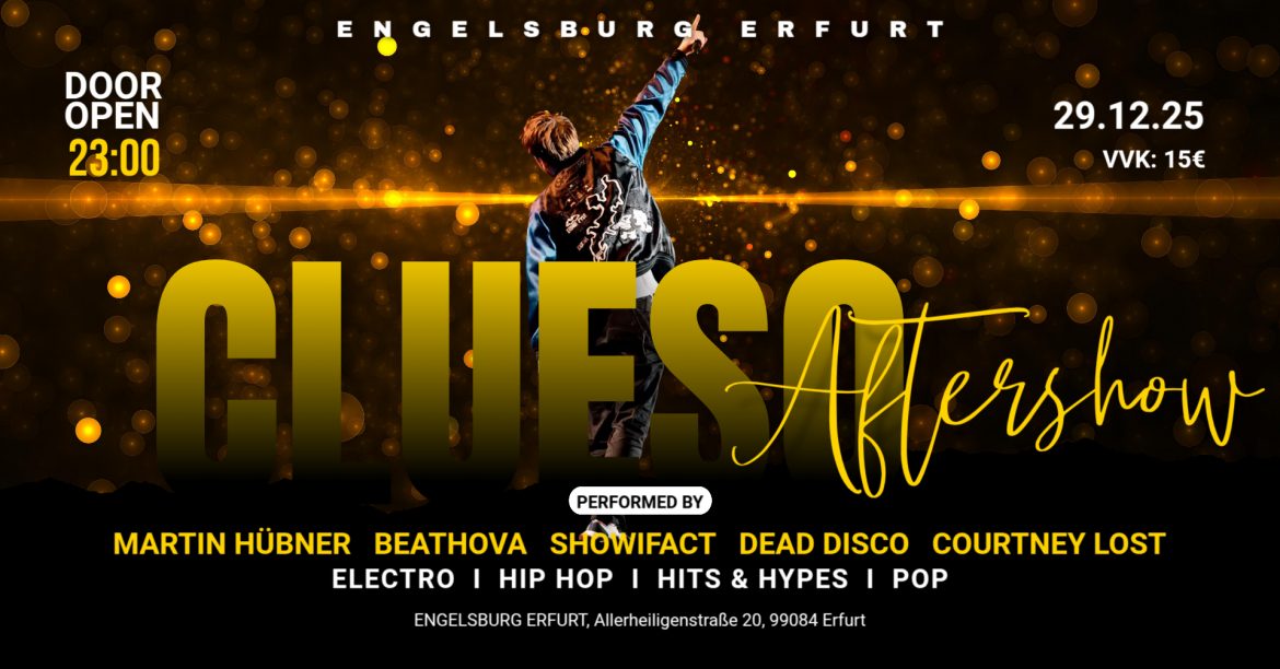 CLUESO – Weihnachtskonzert – Aftershow