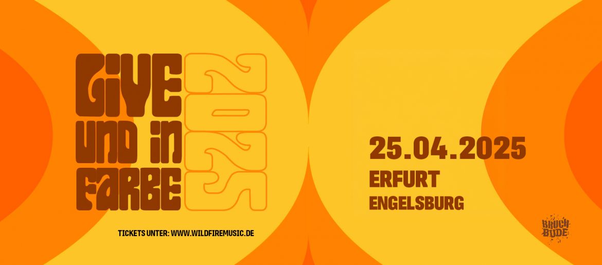 BRUCHBUDE LIVE & in farbe Tour 2025