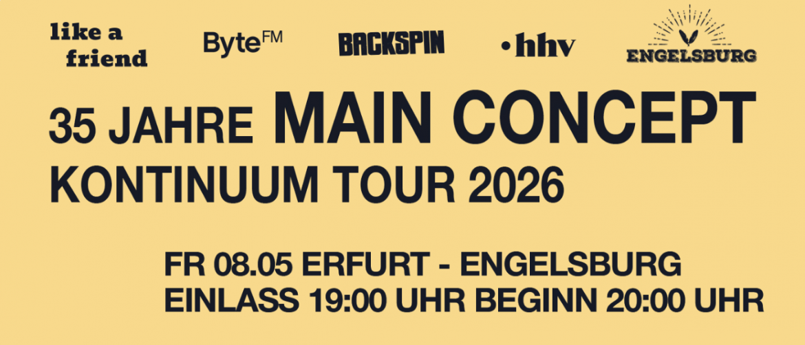 LIVE:  35 JAHRE MAIN CONCEPT