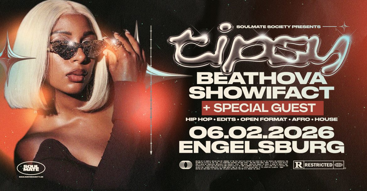 TIPSY –  a state of mind – presented by Soulmate Society.